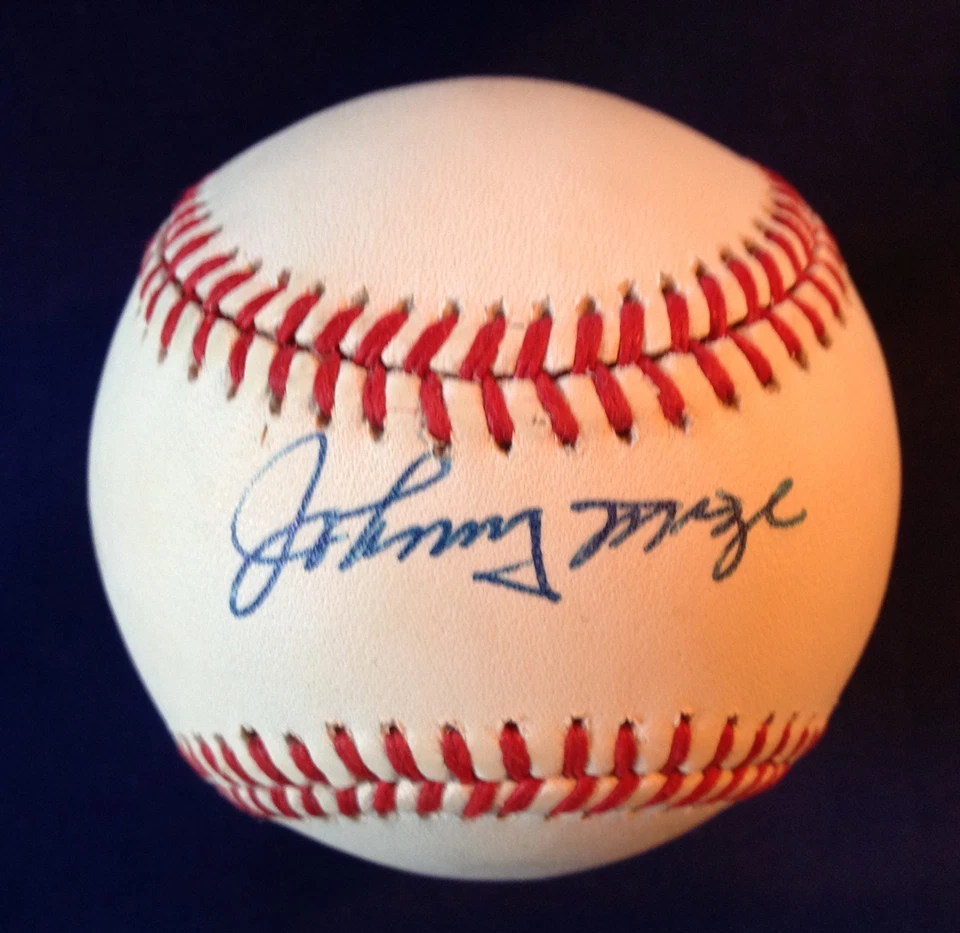 JOHNNY MIZE (HOF) signed autographed auto baseball ball - authentic - Image 1 of 1