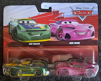CARS 3 - ERIC BRAKER & RICH MIXON - Mattel Disney Pixar - Immagine 1 di 2