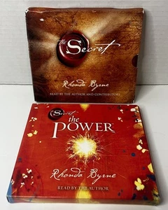 Rhonda Byrne The SECRET and The POWER Books On Audio CDs Lot - Picture 1 of 6