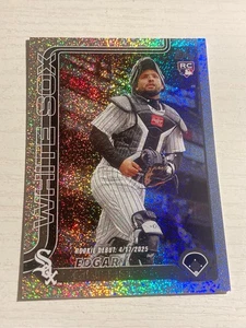 2025 Topps Update Sandglitter Exclusive Parallel Edgar Quero White Sox RC US325 - Picture 1 of 1