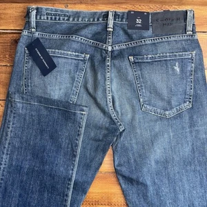 Pantalones de mezclilla COH Citizens Of Humanity The Core ajustados calce recto azules para hombre 32x32 NUEVO - Imagen 1 de 13