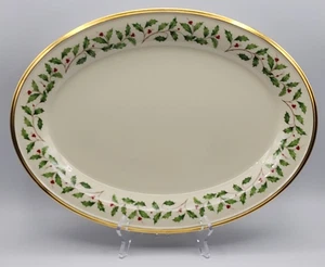 Lenox Holiday Dimension Collection Large Platter 16 1/8" Long x 12" Wide - Picture 1 of 7
