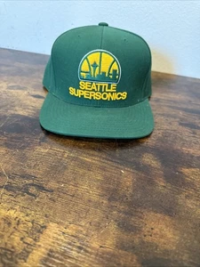 Mitchell & Ness Seattle SuperSonics Dynasty eng anliegende Mütze grün verstellbar NEU! - Bild 1 von 7