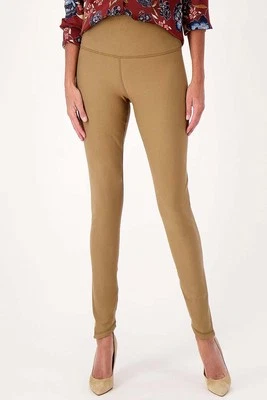 Women with Control Renee's Tall Reversible Skinny Pant Taupe/Olive - Image 1 of 2