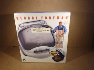 *George Foreman Grill - 2 2Portion Grilling Machine + Bread warmer + Drip Tray - Picture 1 of 4