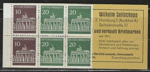 Germany Scott 952b Complete Booklet LotBDP35654 - Picture 1 of 1