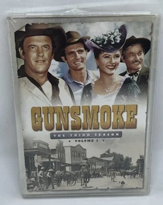 Gunsmoke: Die dritte Staffel Band 1 (DVD, 1957) Brandneu Versiegelt - Bild 1 von 3