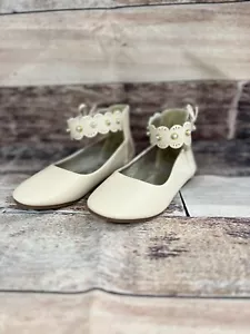 Pandaninjia Girls Ballerina Flats Size 13 Nude - Picture 1 of 4
