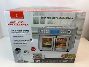 NEU Emeril Lagasse Dual Zone 360 Luft Friteuse Ofen Combo French Door 25 Quart 12 in 1 - Bild 1 von 8