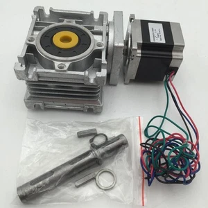 Worm Gearbox Worm Gear Reducer NEMA23 Speed Ratio 20 30 75:1 for Stepper Motor - Picture 1 of 15