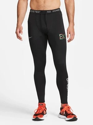NWT Nike Eliud Challenger Tight Pants Training Men's XXL Kipchoge Sub 2 Black - Image 1 of 4