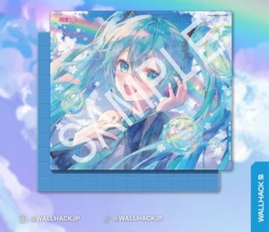 Wallhack SP-004 Glass Mouse Pad Hatsune Miku Edition: Summer Miku - Picture 1 of 5