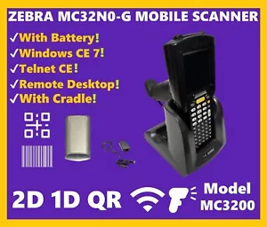 ✅Motorola Zebra MC32N0-GI4HCHEIA Mobile Computer Barcode Scanner MC3200!🔥⭐ - Picture 1 of 3