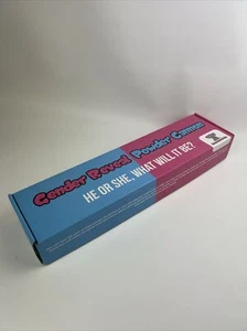 (2 Blue) Baby Boy Gender Reveal Powder Cannon 12", 100% Biodegradable Poppers - Picture 1 of 5