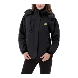 Women's Merence Waterproof Ski Jacket SM Windproof Rain Jacket Winter Snow Coat - Picture 1 of 7