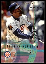 1995 Fleer #413 Shawon Dunston Chicago Cubs
