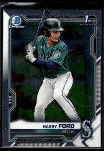 2021 Bowman Draft Chrome Harry Ford Seattle Mariners #BDC-1