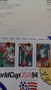 Briefmarken World Cup USA 1994 - Bild 1 von 2