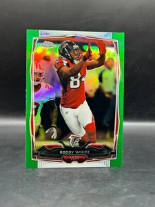 2014 Topps Chrome RODDY WHITE Green Refractor Falcons #99 - Picture 1 of 2