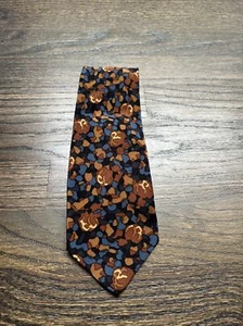 Vintage Ungaro Tie, 100% Silk, Abstract Floral Watercolor Print, Italy - Picture 1 of 7