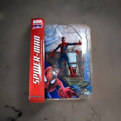 Boneco de ação Marvel Diamond Select Toys The Amazing Spider-Man 2 base de parede - Imagem 1 de 4