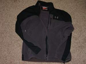 Mens Under Armour Black/Gray Jacket! Size M - Picture 1 of 12