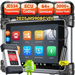 2025 Autel MaxiSYS MS908CV II Truck diagnostic Scanner Commercial Vehicle J2534 - Picture 1 of 13