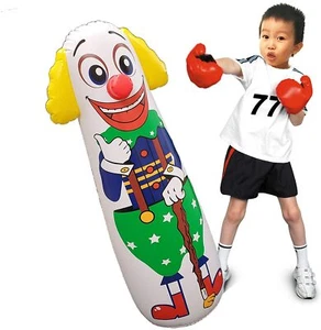 Figura de 42 pulgadas saco de boxeo inflable de payaso Jet Creations juguete de fiesta - Imagen 1 de 7