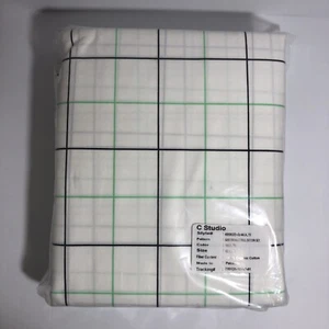 NEW C Studio Company Store Queen Duvet Cover Set 100% Organic Cotton Percale - Picture 1 of 5