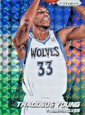 2014-15 Panini Prizms Blue & Green, Green & Variation Singles