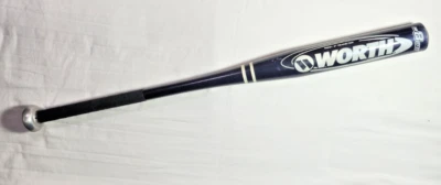 Taco de softbol de alumínio WORTH 20 oz/28 pol. - Preto - Imagem 1 de 4