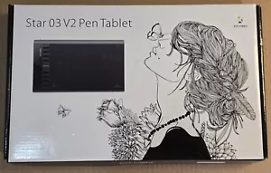 XP-Pen Star 03 V2 Pen Tablet - 10x6 Inch Drawing Tablet - Picture 1 of 5