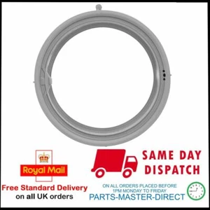 GENUINE BLOMBERG WASHING MACHINE GREY DOOR RUBBER SEAL GASKET BOOT 2466300300 - Picture 1 of 6