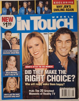 In Touch Magazine (Feb 24 2003) J-Lo & Ben/Michael Jackson/Colin Farrell/Spector - Image 1 of 4