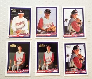 Coors Colorado Silver Bullets Women's Baseball Team Cards & Manager Phil Niekro