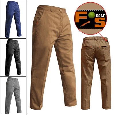 FINTNESS-STRENGTH Herren Golfhose weiche Regular Hose Match Performance Hose 3 Beinlängen