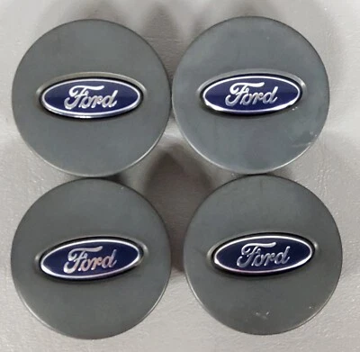 01-07 Ford Escape Charcoal Gray Wheel Center Caps 2LBJ-1A096-BA SET OF 4 - Image 1 of 4