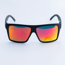 Black – Polarized Orange Sunset Lense Sunglasses (RTS)