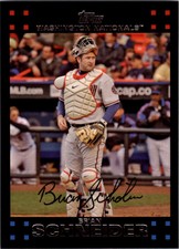 2007 Topps Baseball #214 Brian Schneider