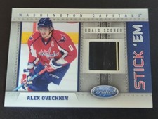 2011-12 Panini Certified Stick 'Em Alexander Ovechkin Relic Game-Worn Stick #/50