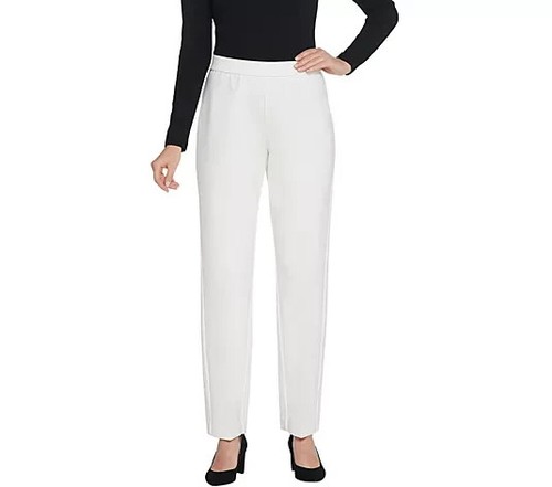 Pantalon Susan Graver Femme - Taille M Regular - Marron - Ponte Pull-on - A345008