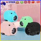 Cartoon Pig Front Lights USB Rechargeable LED Lights Waterproof for Kids Bicycle