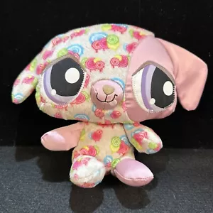 Littlest Pet Shop Happiest Dog 7" Plush Stuffed Animal Toy 2008 - Picture 1 of 16