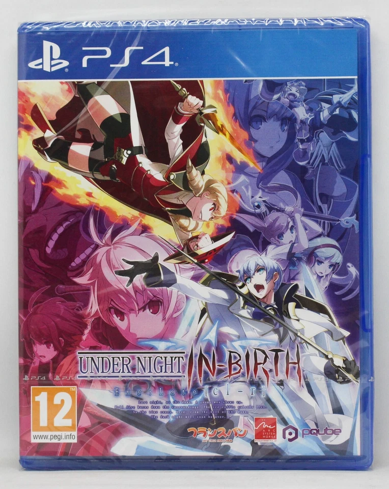 UNDER NIGHT IN-BIRTH EXE LATE CL-R - PLAYSTATION 4 PS4 PAL ESPAÑA CLR CL R NUEVO - Imagen 1 de 1
