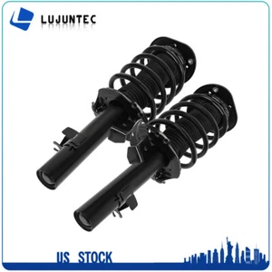 Set (2) Front Struts With Coil Spring For 2007 08 09 10-2013 Volvo S80 3.2L - Picture 1 of 8