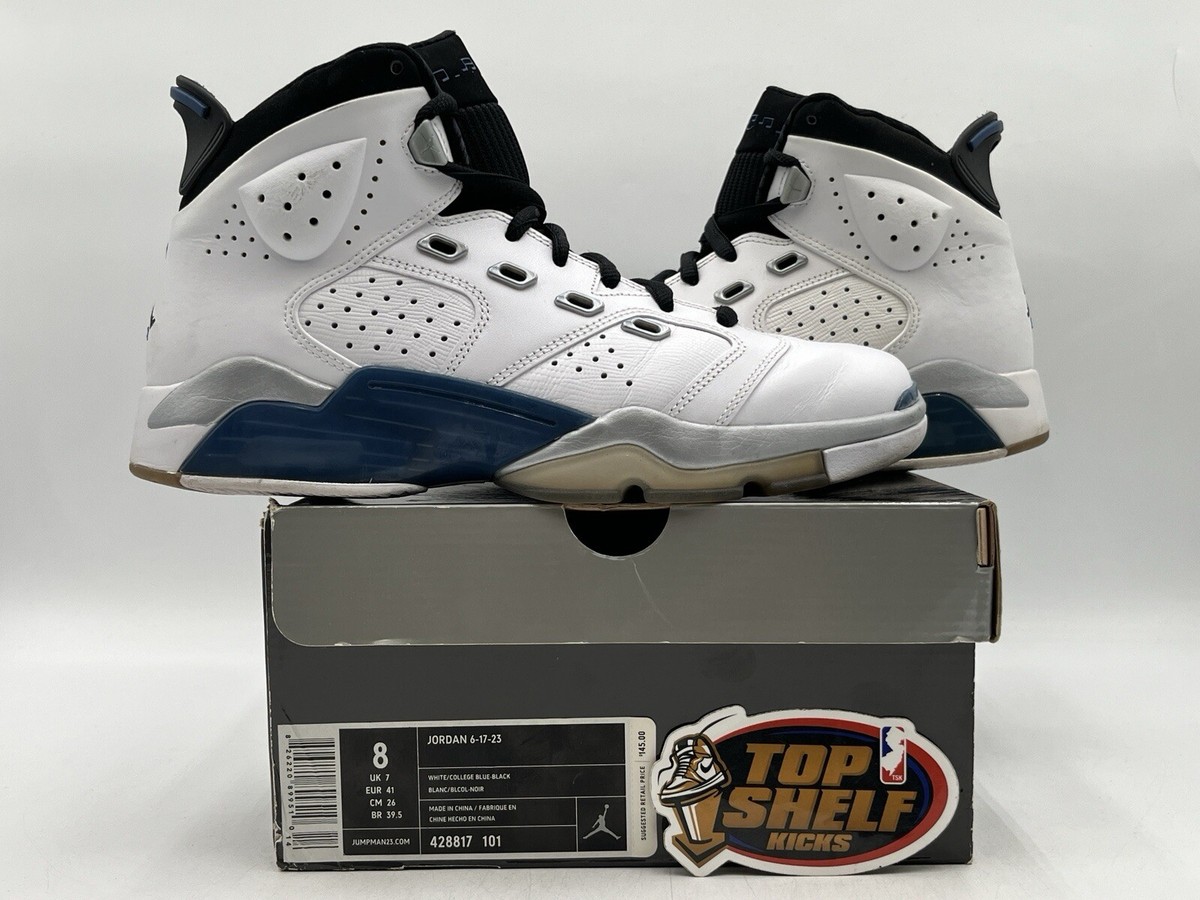 Jordan 6-17-23 White College Blue for Sale | Authenticity Jordan 6-17-23 White College Blue for Sale | Authenticity