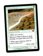 1x FOIL Wall of Hope VG/EX Legions Magic 1x x1