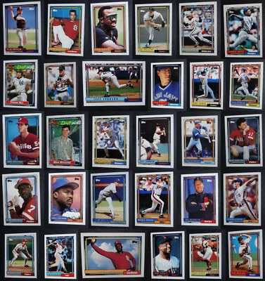 1992 Topps Micro Mini Baseball Cards Complete Your Set U You Pick List 401-600 - Image 1 of 2