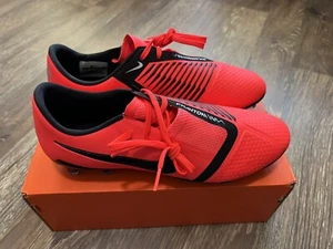 NEW Nike Unisex Phantom Venom Pro FG Cleat Crimson/Bk Size 8 Mens Womens 9.5 - Picture 1 of 6