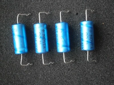 2 Pce x  Condensateur chimique électrolytique  25uF  63 Volts  Axial - Photo 1/4